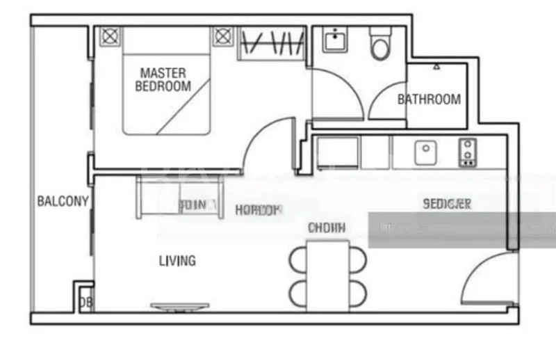 Master Room (Condo) for Rent in  Viento - Image 6