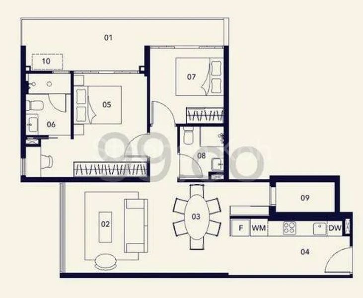 Common Room (Condo) for Rent in  Hijauan - Image 8