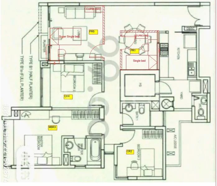 Room (Condo) for Rent in  Lakeholmz - Image 15