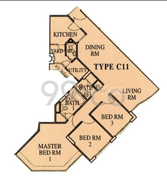 3+1 Bed Condo for Rent in  Eastpoint Green - Image 12