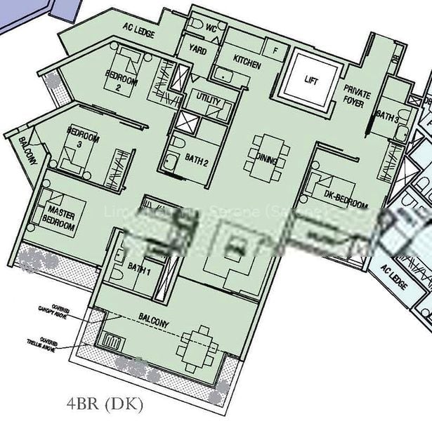 4 Bed Condo for Rent in  The Crest - Image 18