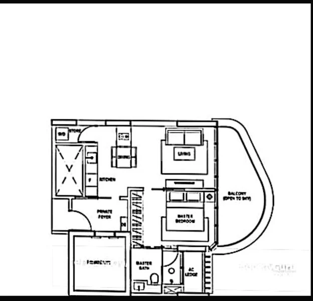1 Bed Apartment (Condo) for Sale in  Amber Skye - Image 12