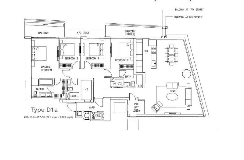 4 Bed Condo for Sale in  Marina Bay Residences - Image 10