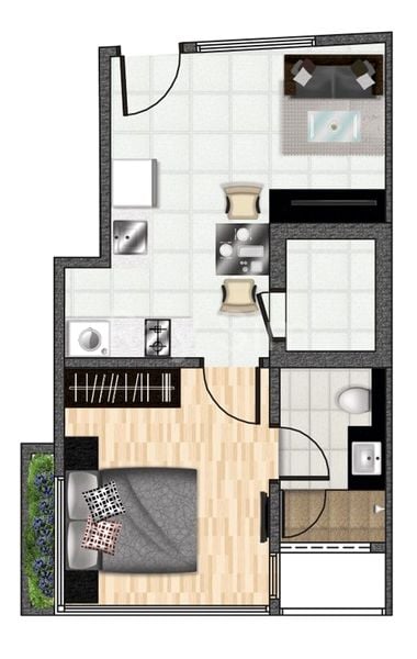 1 Bed Apartment (Condo) for Sale in  Urban Heritage - Image 4
