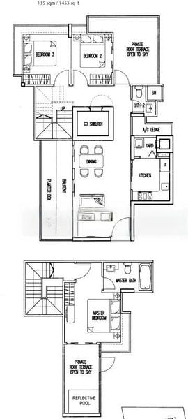 3 Bed Apartment (Condo) for Sale in  The Treeline - Image 14