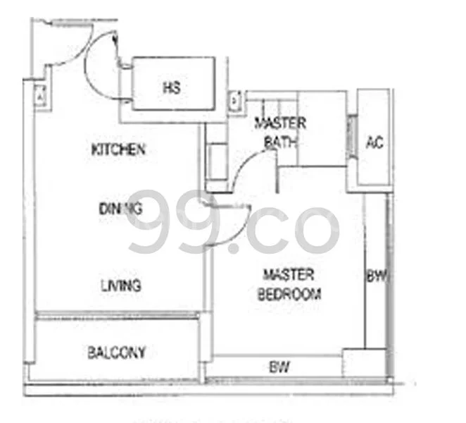 1 Bed Apartment (Condo) for Rent in  The Cape - Image 15