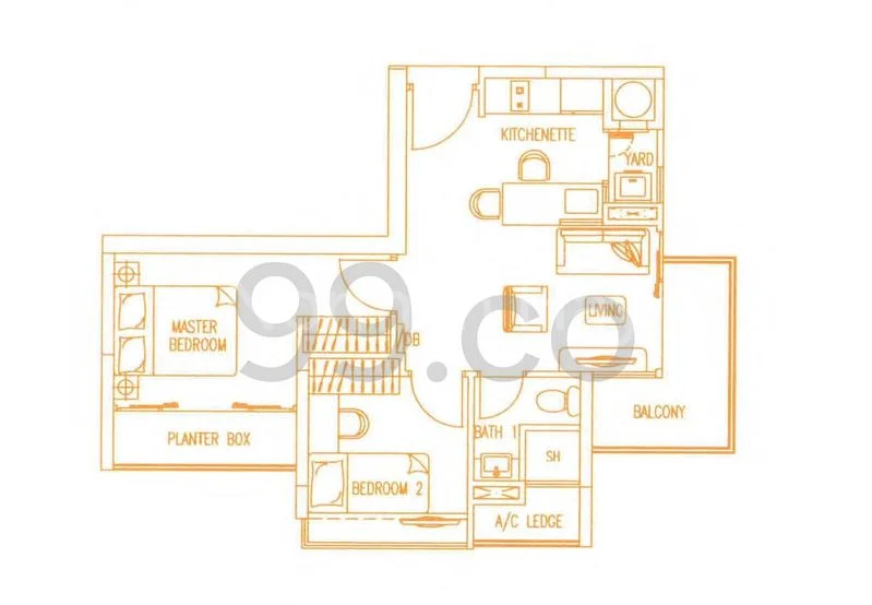 2 Bed Apartment (Condo) for Sale in  Imperial Heights - Image 6