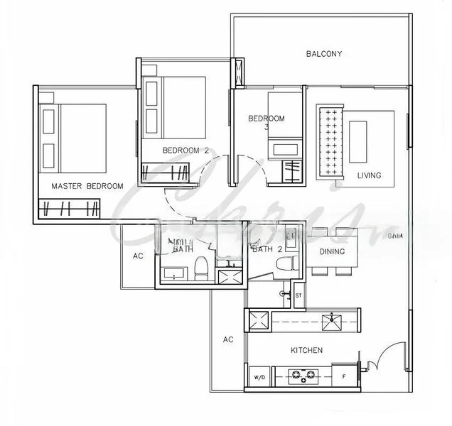 3 Bed Condo for Sale in  Parc Olympia - Image 20