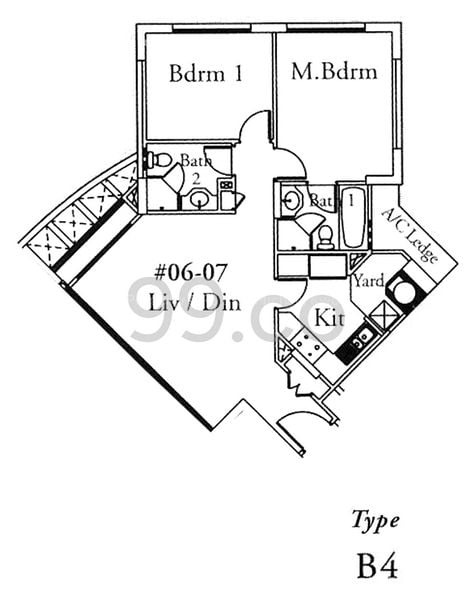 2 Bed Apartment (Condo) for Rent in  Burlington Square - Image 7