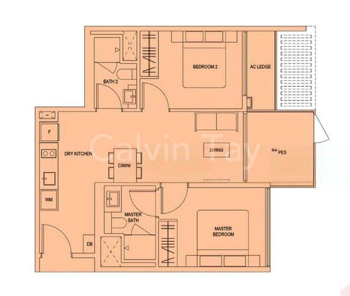 2 Bed Condo for Sale in  The Verandah Residences - Image 13