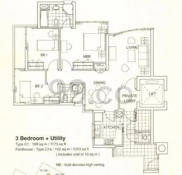 3 Bed Condo for Sale in  The Mayfair - Image 15