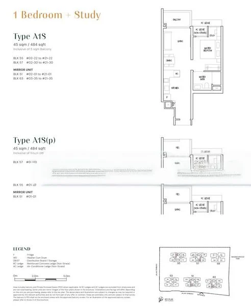 1 Bed Condo for Sale in  Emerald of Katong - Image 9