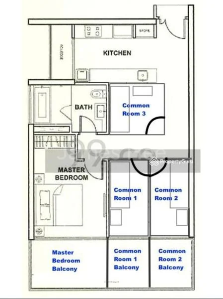4 Bed Apartment (Condo) for Rent in  The Rochester Residences - Image 11