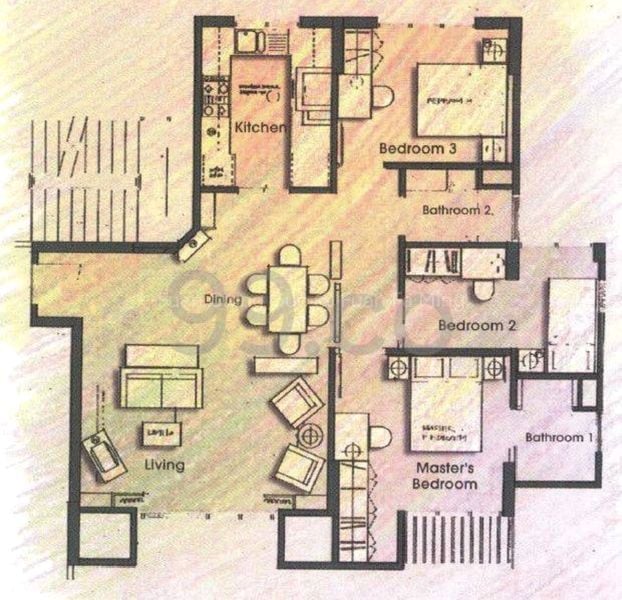 3 Bed Apartment (Condo) for Rent in  J C Draycott - Image 13