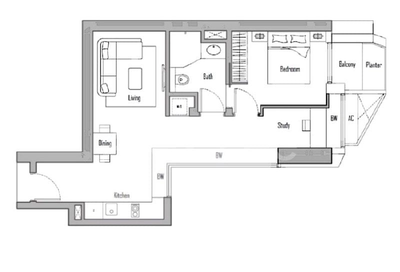 1 Bed (Condo) for Sale in  V On Shenton - Image 17