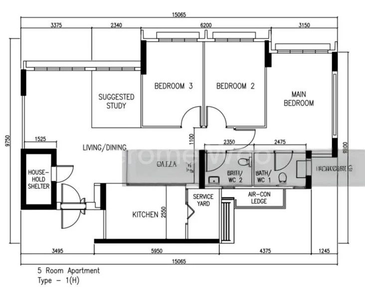 5 Room (5A) HDB for Sale in  164C Rivervale Crescent - Image 8