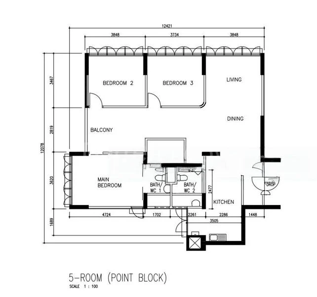 5 Room (5A) HDB for Sale in  12 Marine Terrace - Image 21