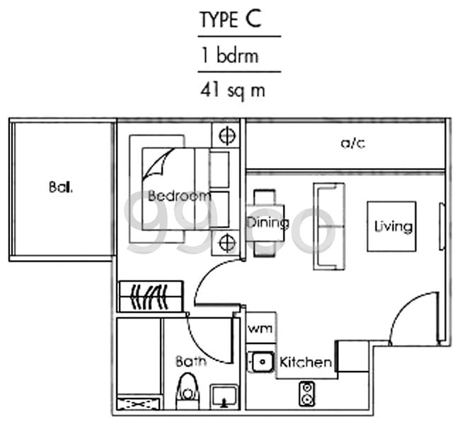 1 Bed Apartment (Condo) for Sale in  Loft @ Stevens - Image 13