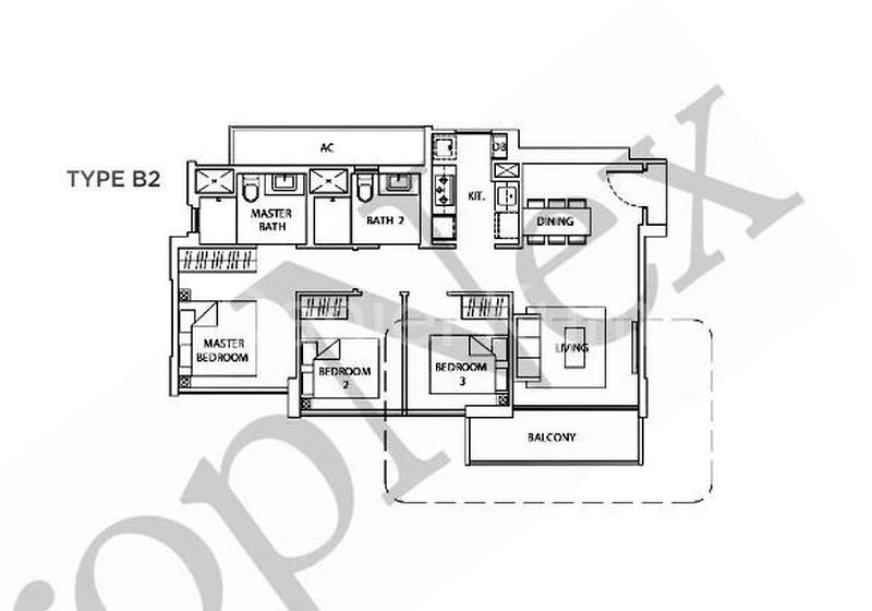 3 Bed Executive Condo for Sale in  The Vales - Image 13