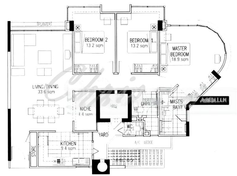 3 Bed Condo for Rent in  Nuovo - Image 20