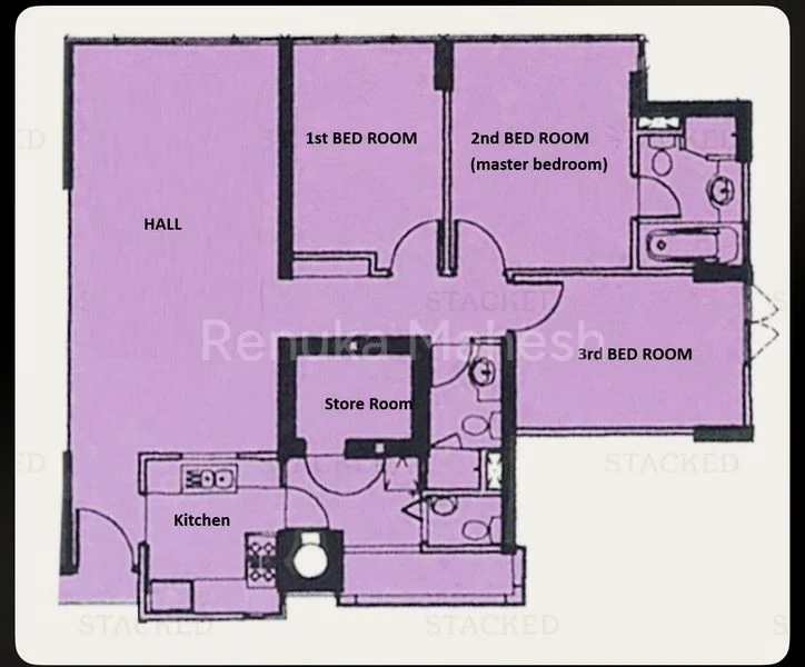 3+1 Bed Condo for Rent in  Hillview Regency - Image 6