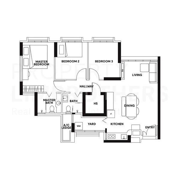 4 Room (4A) HDB for Sale in  612D Punggol Drive - Image 18