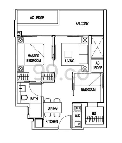 2 Bed Apartment (Condo) for Sale in  Stellar Rv - Image 4