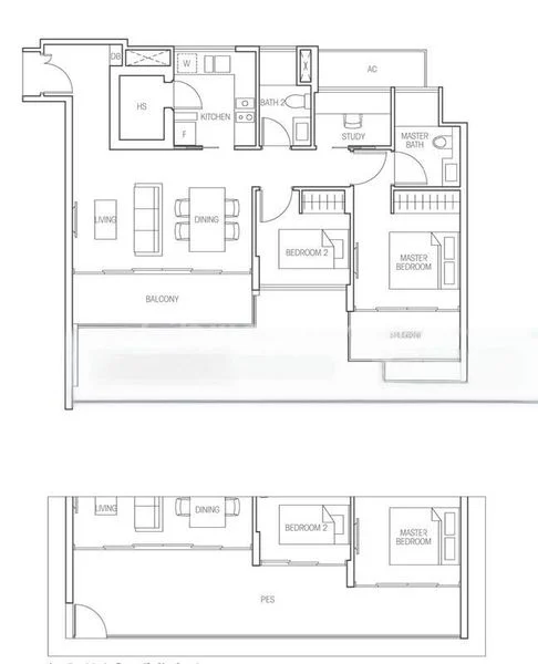 2+1 Bed Condo for Sale in  Bartley Residences - Image 11