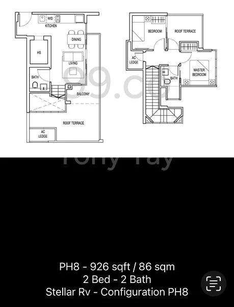 2 Bed Apartment (Condo) for Rent in  Stellar Rv - Image 8
