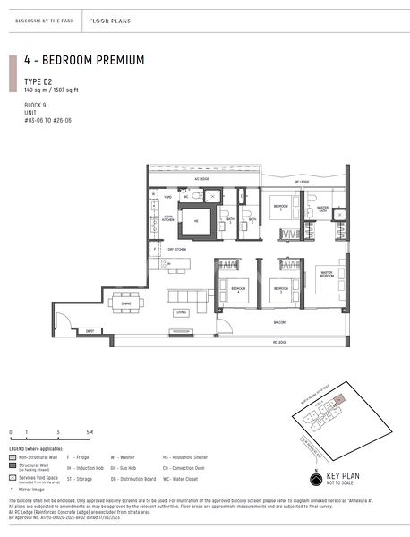 4 Bed Apartment (Condo) for Sale in  Blossoms By The Park - Image 9