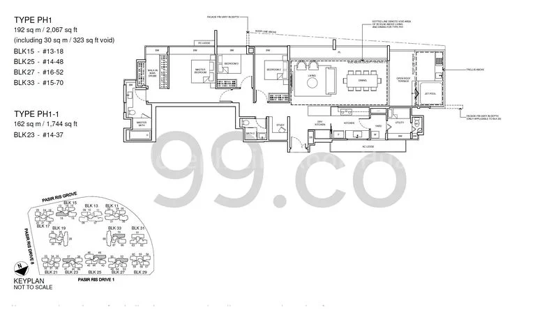 1 Bed Condo for Rent in  Coco Palms - Image 9