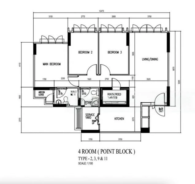 4 Room (4A) HDB for Sale in  470A Upper Serangoon Crescent - Image 10