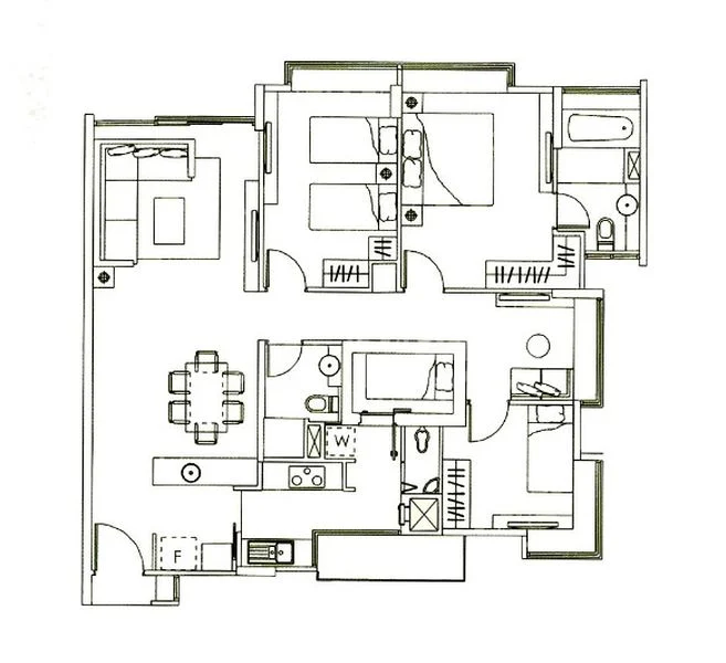 3+1 Bed Condo for Sale in  Kovan Melody - Image 15