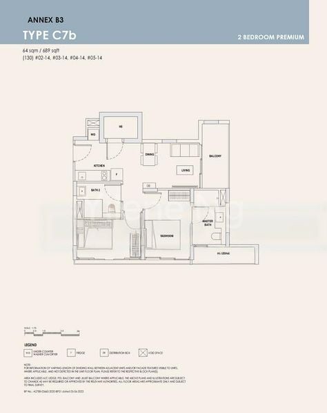 2 Bed Apartment (Condo) for Sale in  Sophia Road - Image 9