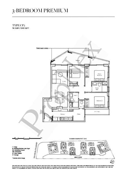 3 Bed Condo for Sale in  The Reef At King's Dock - Image 9