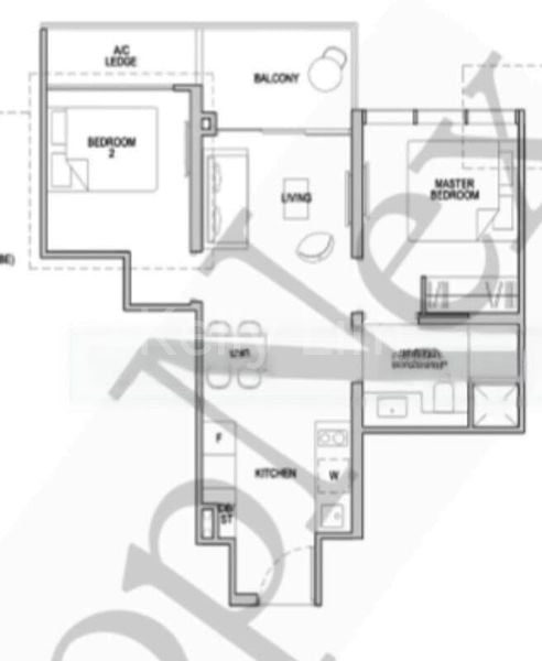 2 Bed Condo for Rent in  Kopar At Newton - Image 11