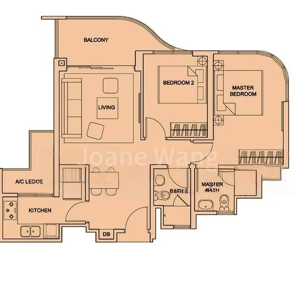 2 Bed Executive Condo for Sale in  Arc At Tampines - Image 11
