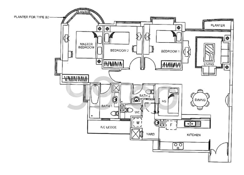 3 Bed Condo for Sale in  Rosewood - Image 12