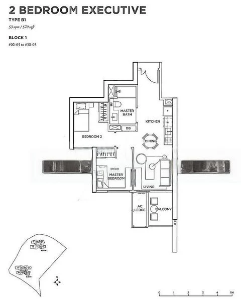 2 Bed Condo for Sale in  Gem Residences - Image 7