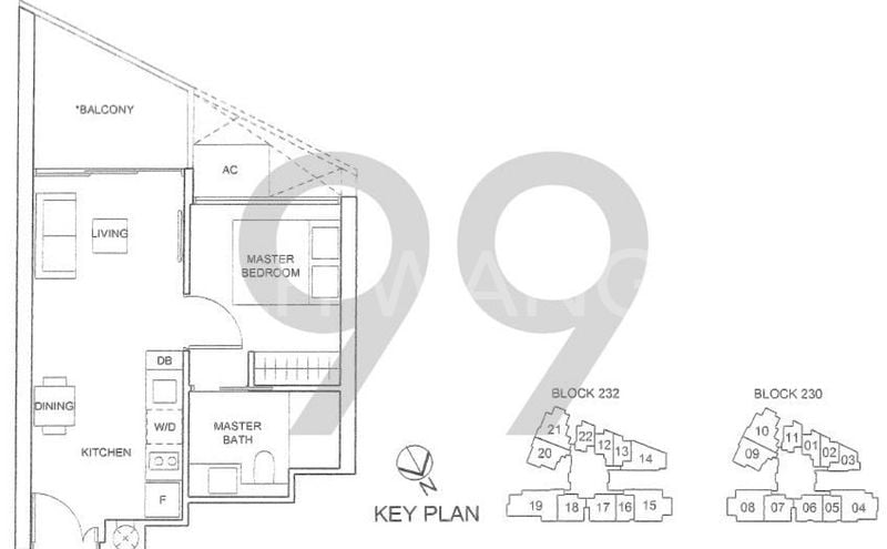 1 Bed Condo for Sale in  Commonwealth Towers - Image 7