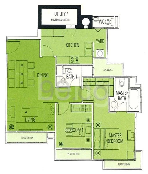 2 Bed Apartment (Condo) for Sale in  The Springs - Image 15