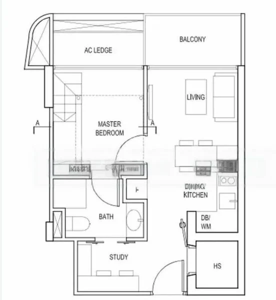1 Bed Condo for Sale in  Spottiswoode Suites - Image 8