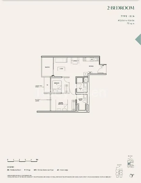 2 Bed Condo for Rent in  The Avenir - Image 15