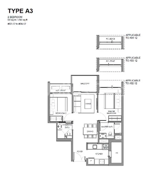 2 Bed Apartment (Condo) for Sale in  The Hillshore - Image 8