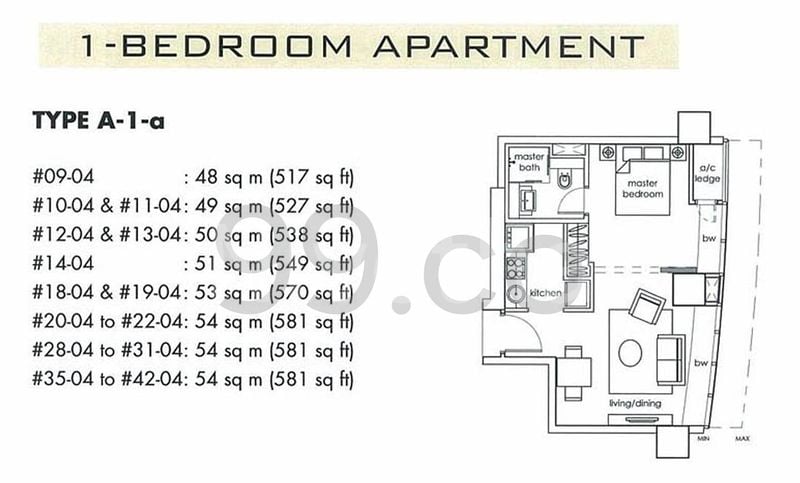 1 Bed Apartment (Condo) for Rent in  One Shenton - Image 9