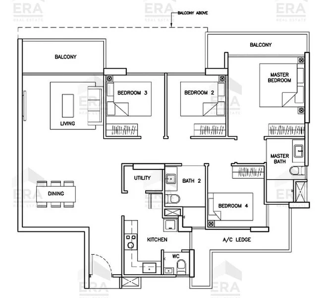 4 Bed Executive Condo for Rent in  Sea Horizon - Image 8