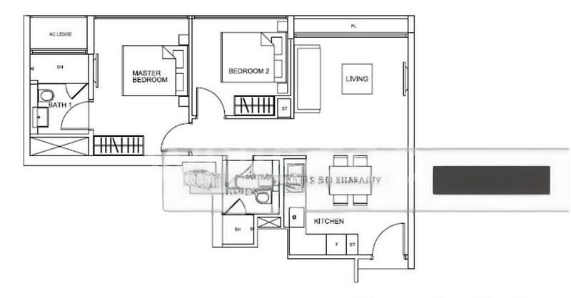 2 Bed Condo for Sale in  RV Residences - Image 10