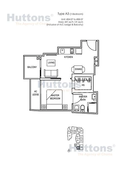 1 Bed Apartment (Condo) for Rent in  La Brisa - Image 6