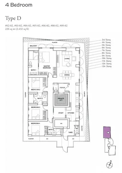 4+1 Bed Apartment (Condo) for Sale in  The Lumos - Image 13