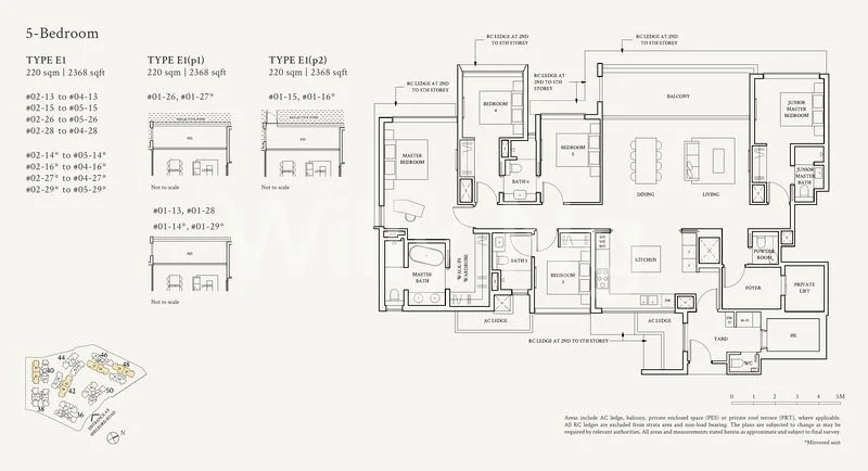 5 Bed Condo for Sale in  Watten House - Image 14
